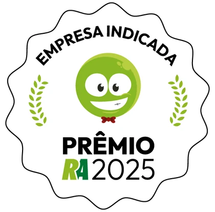 Selo Prêmio Reclame Aqui 2025